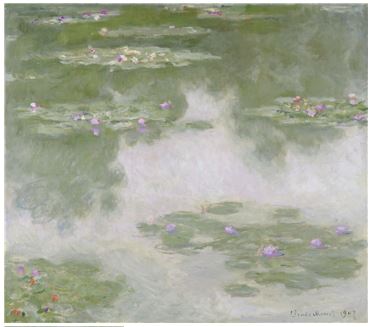 Monet Nympheas Magnet