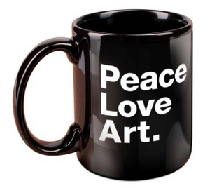 Peace Love Art Mug