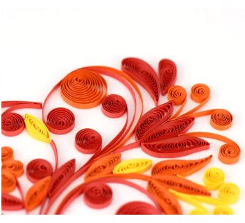 Quilled Heart Greeting Card