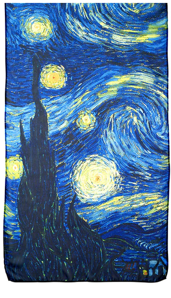 Van Gogh - Starry Night - Lightweight Scarf