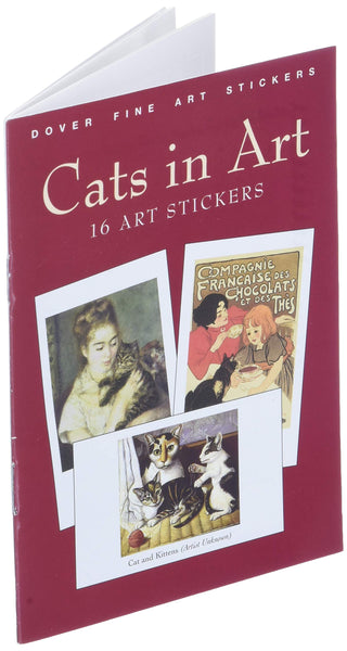 Cats in Art: 16 Art Stickers