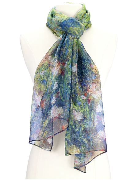 Renoir - Woman with a Parasol - Lightweight Scarf